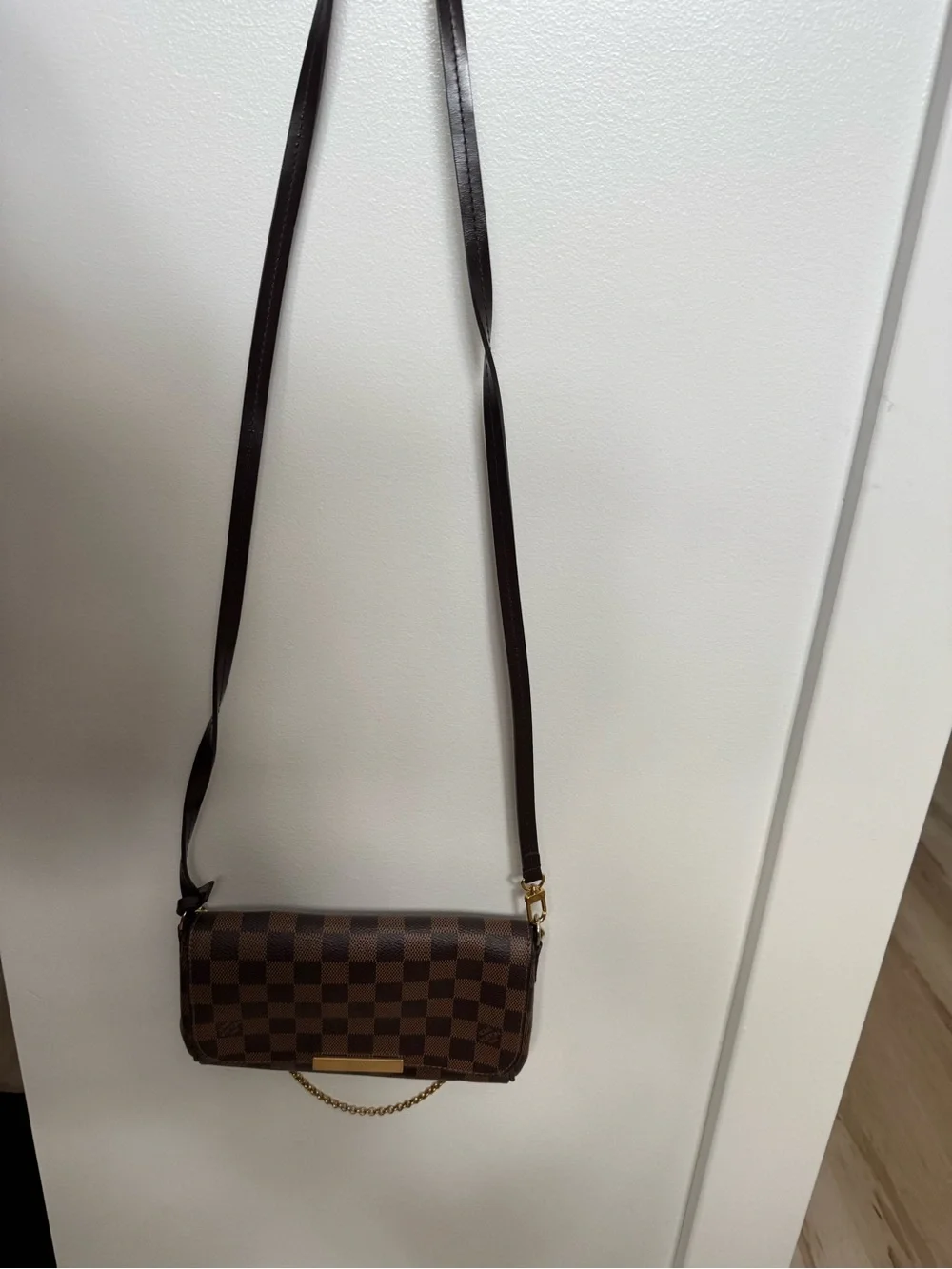 Louis Vuitton Favorite MM in Damier Ebene